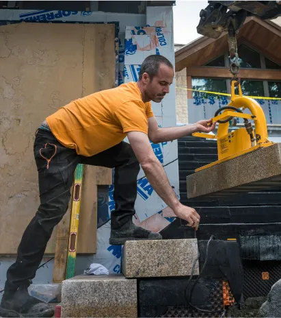 Landscaping project by Pika Landscapes in Whistler BC