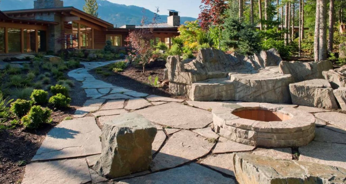 Landscaping project by Pika Landscapes in Whistler BC