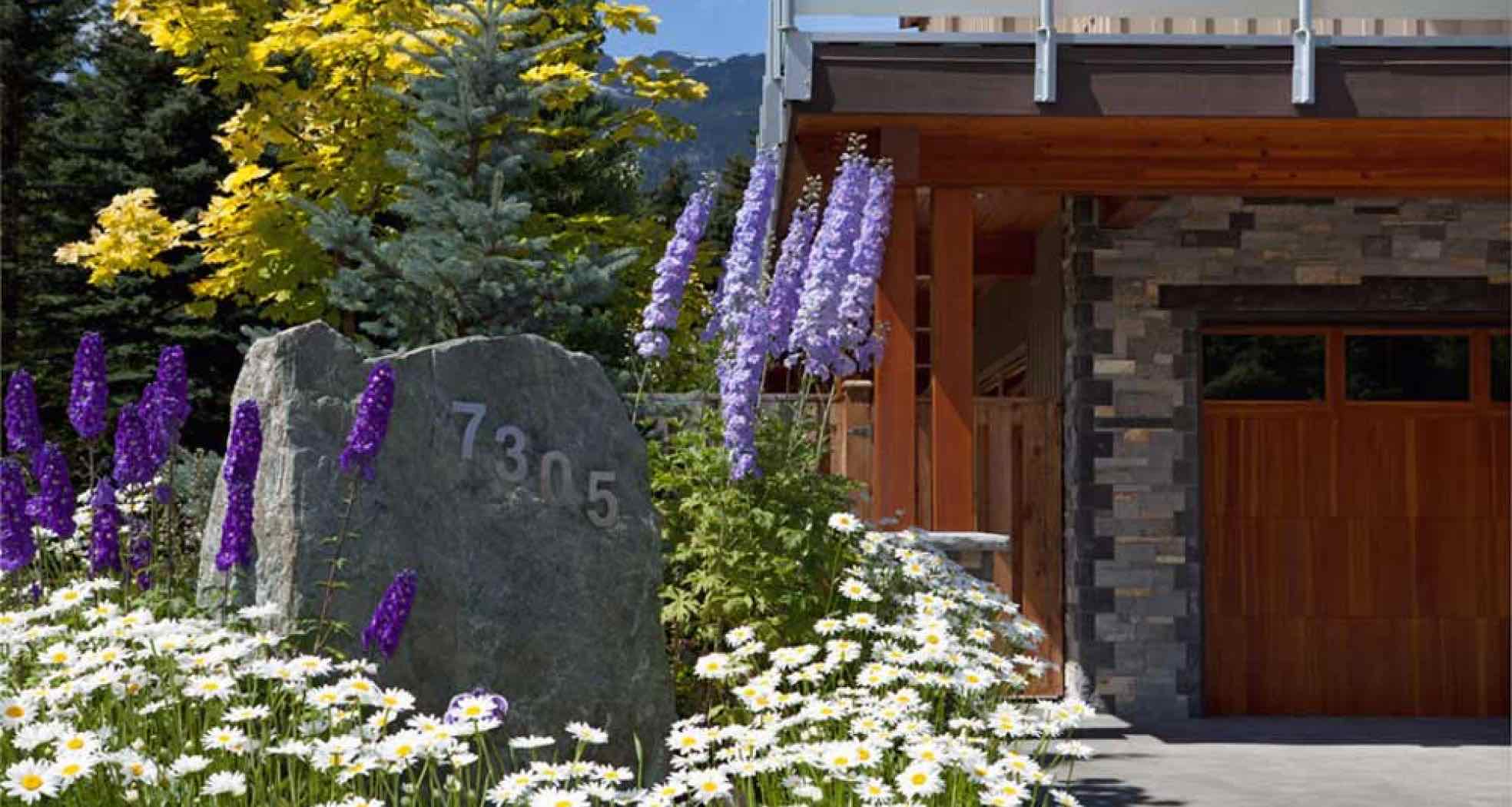 Landscaping project by Pika Landscapes in Whistler BC