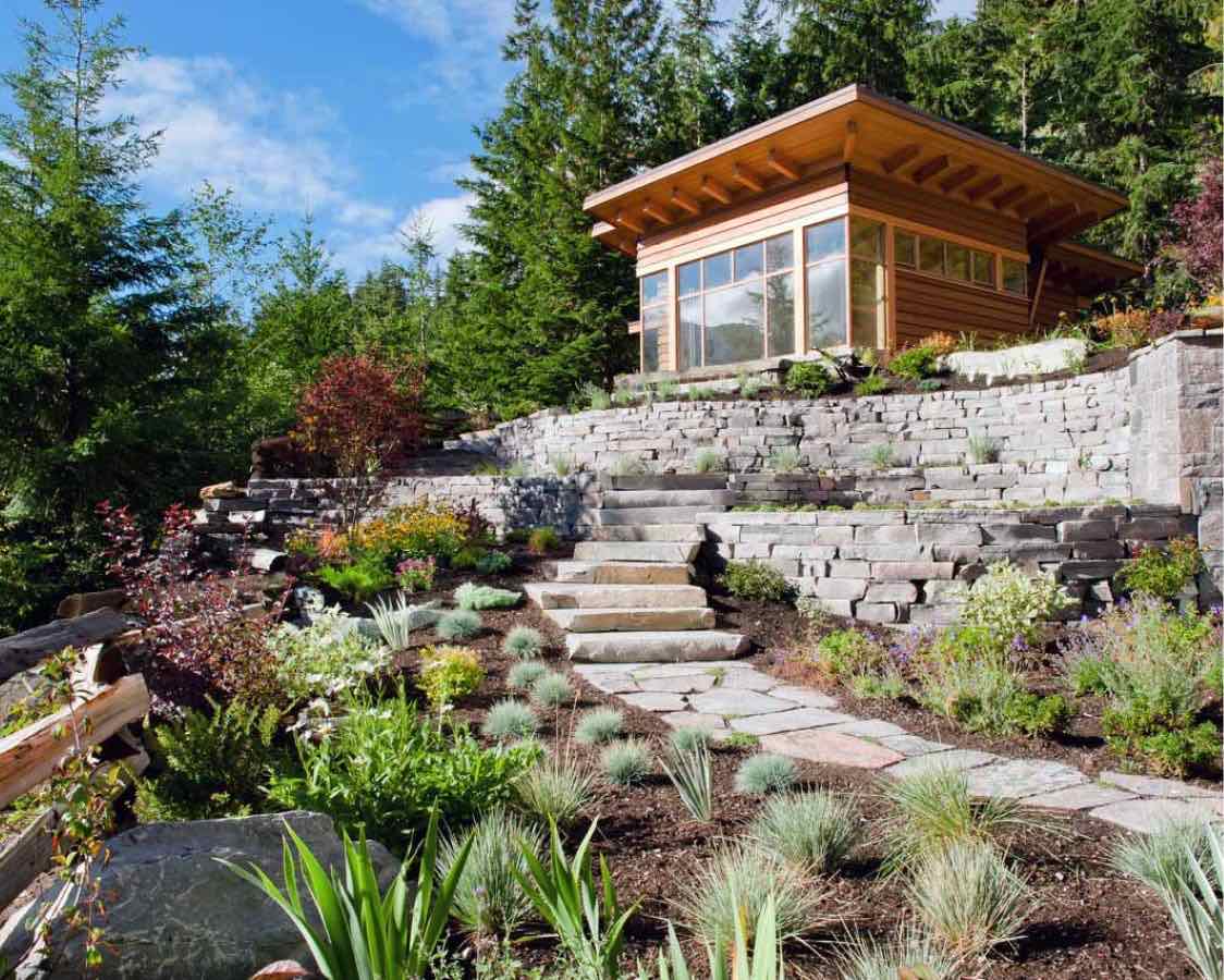 Landscaping project by Pika Landscapes in Whistler BC