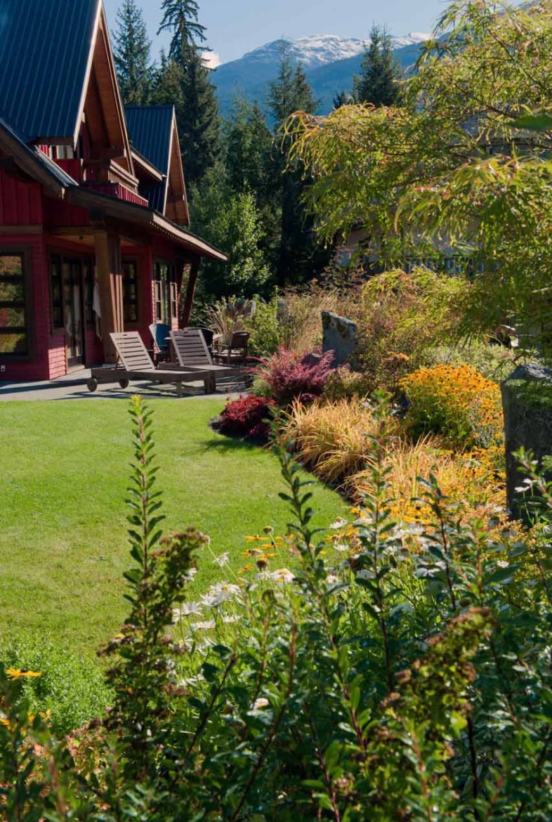 Landscaping project by Pika Landscapes in Whistler BC
