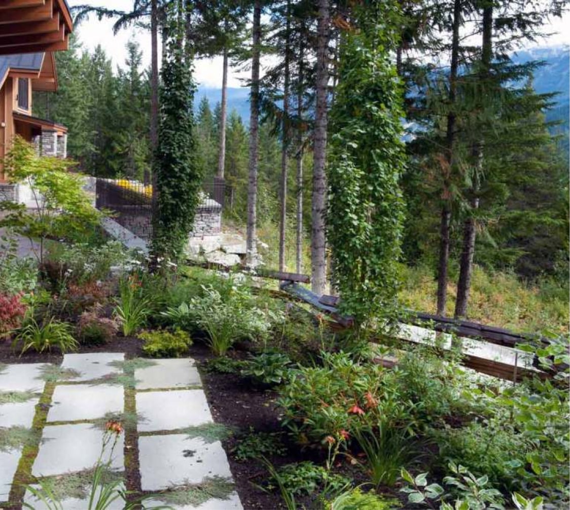 Landscaping project by Pika Landscapes in Whistler BC