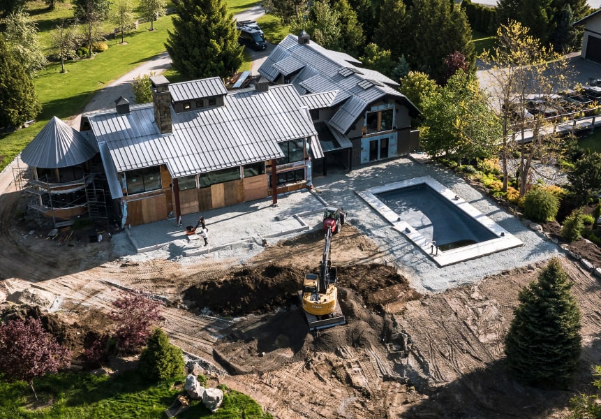 Landscaping project by Pika Landscapes in Whistler BC