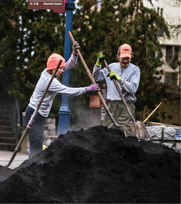 Landscaping project by Pika Landscapes in Whistler BC